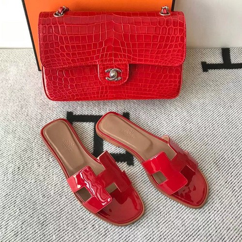 에르메스 올수공 오란 슬리퍼 샌들 페이던트 19